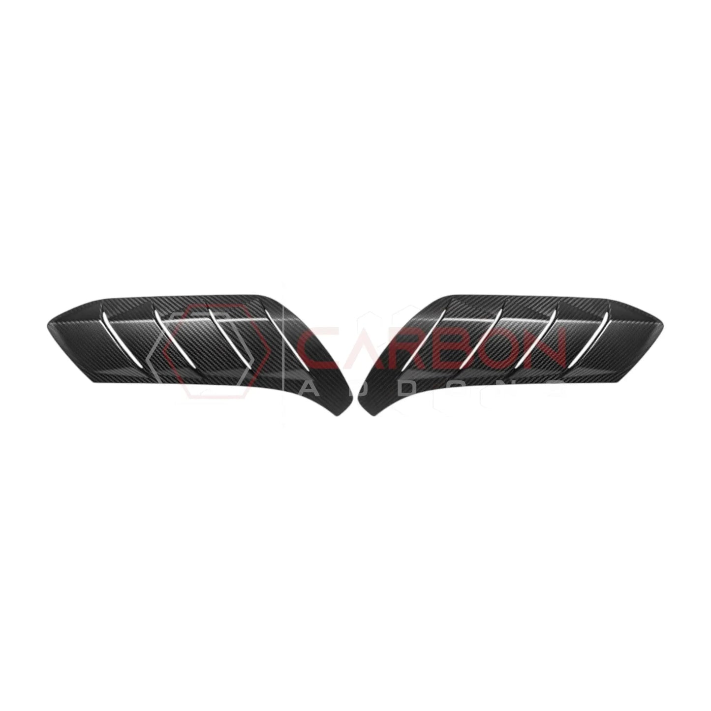 Real Carbon Fiber Fender Vent Trim Covers For 2021+ Bronco Raptor
