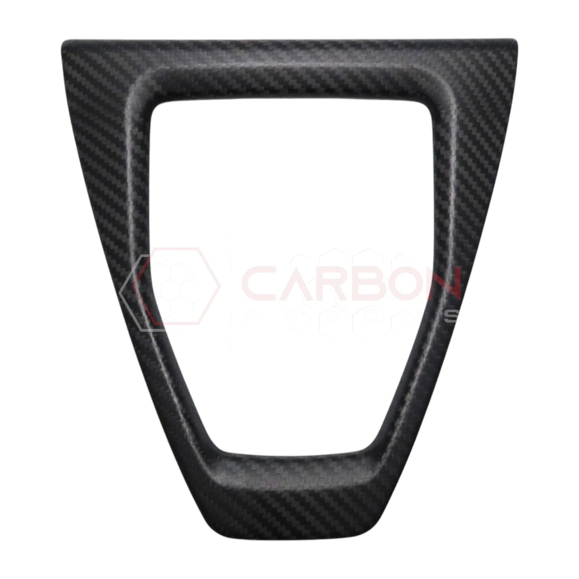 2024+ Mustang Hard Carbon Fiber Gear Shift Trim Cover