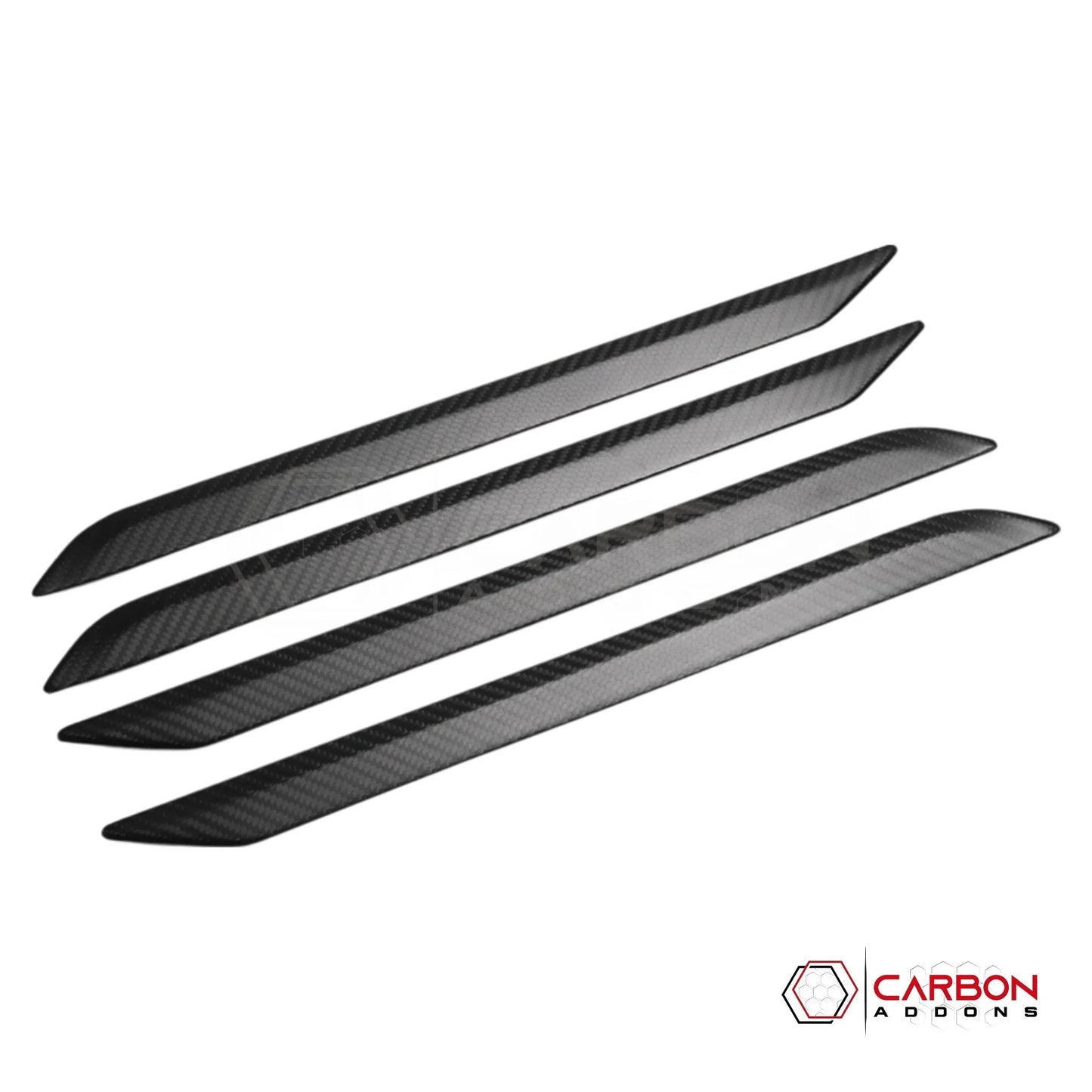 2019+ RAM 1500/TRX/RHO Interior Door Panel Trim Hard Carbon Fiber Cover