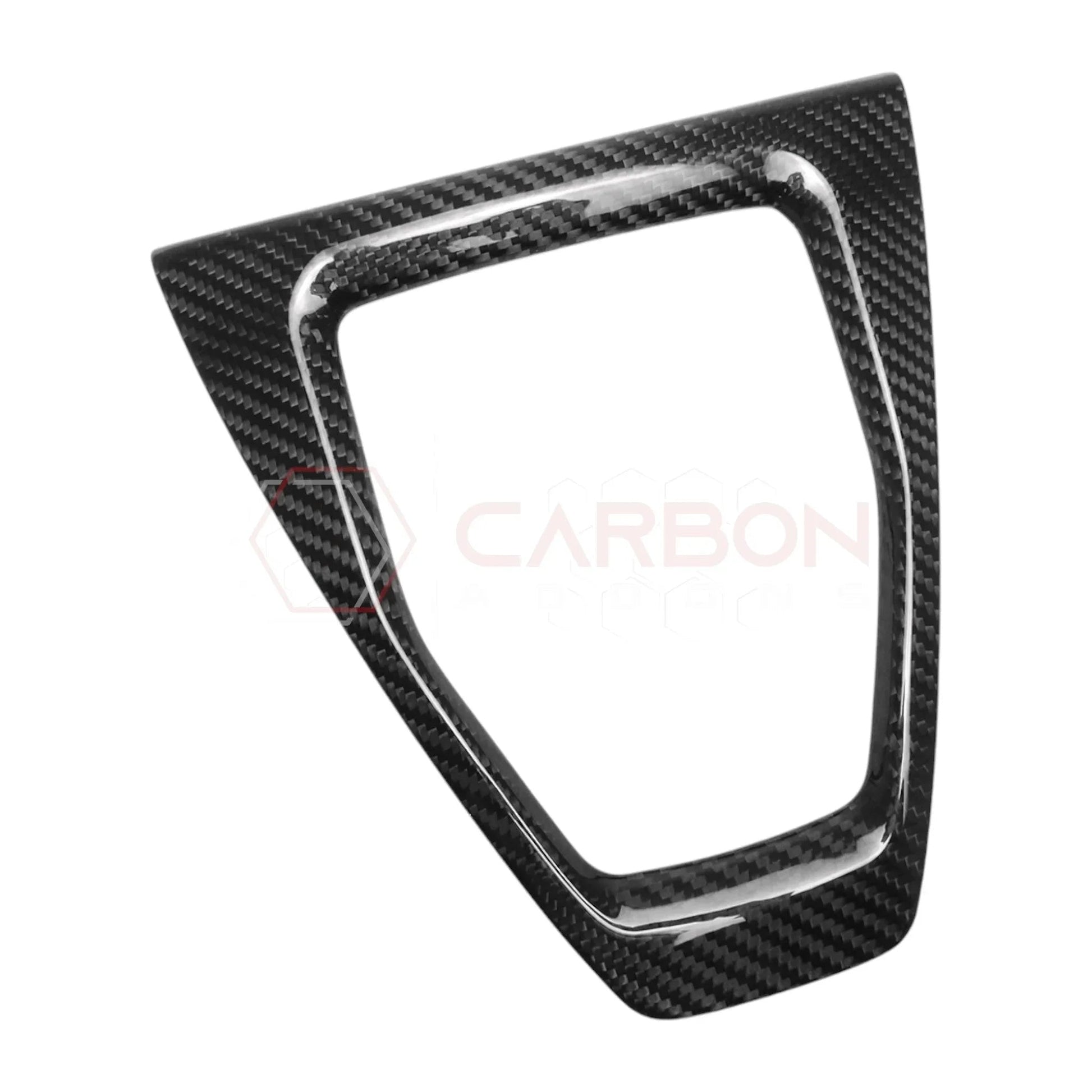 Real Carbon Fiber Gear Shifter Trim Cover for 2024+ Ford Mustang