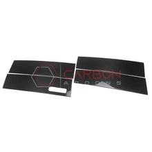 Ford F150 2021-Up Door Window B Pillar Post Panel Carbon Fiber Exterior Trim