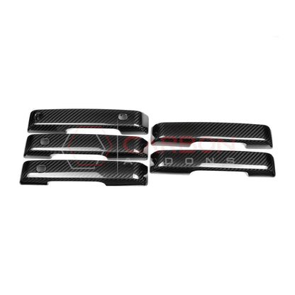 Real Carbon Fiber Exterior Door Handle Covers For 2021+ Ford Bronco