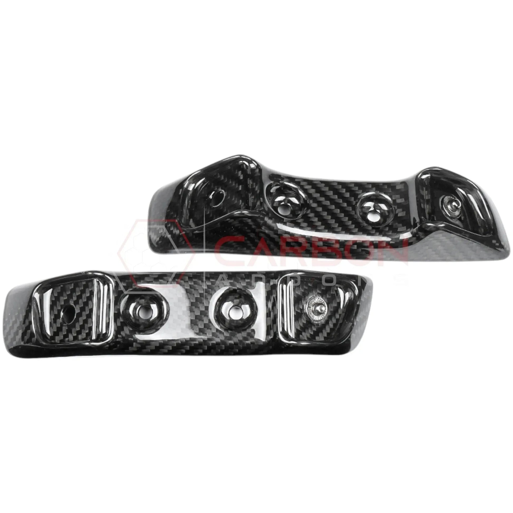 C8 Corvette Real Carbon Fiber Seat Belt Holder Buckle Replacements | GT2 & Competition Sport Seats (2020–Present)