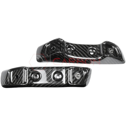 C8 Corvette Real Carbon Fiber Seat Belt Holder Buckle Replacements | GT2 & Competition Sport Seats (2020–Present)