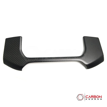 2019+ RAM 1500/TRX/RHO Infotainment Screen Upper Trim Hard Carbon Fiber Cover