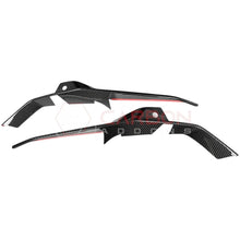 C8 Corvette Z06 Real Carbon Fiber Front Bumper Grille Trims | Cover or Direct Replacement (2023+)