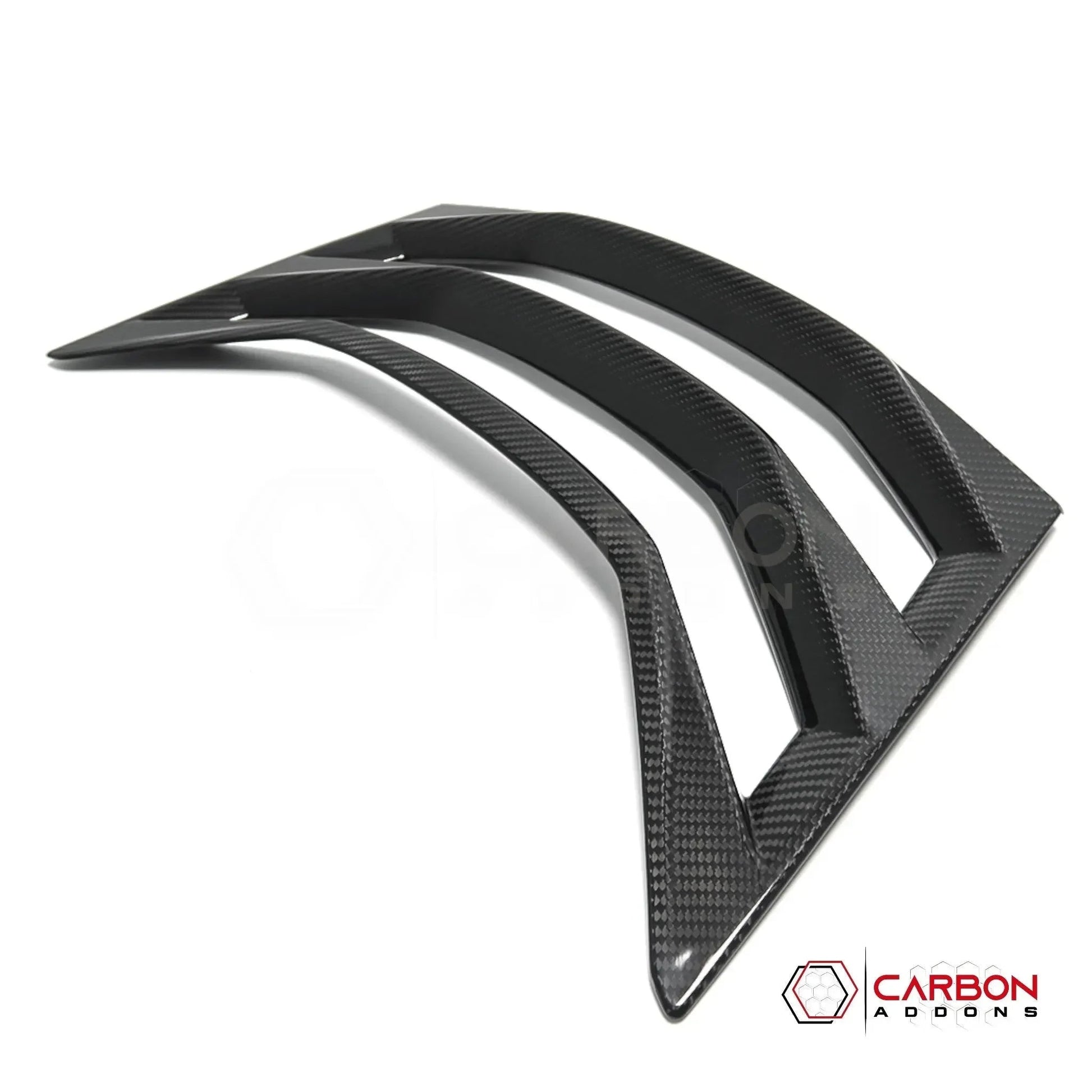 C8 Corvette Convertible Carbon Fiber Rear Hatch Vent Cover | Exterior Upgrade (2020–2027)