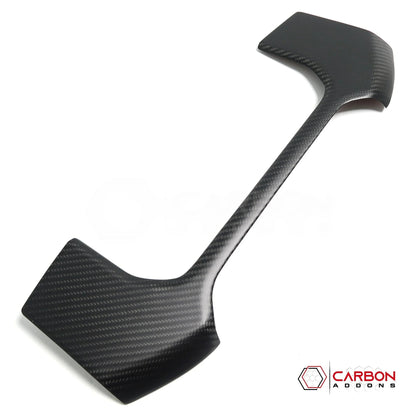 2019+ RAM 1500/TRX/RHO Infotainment Screen Upper Trim Hard Carbon Fiber Cover