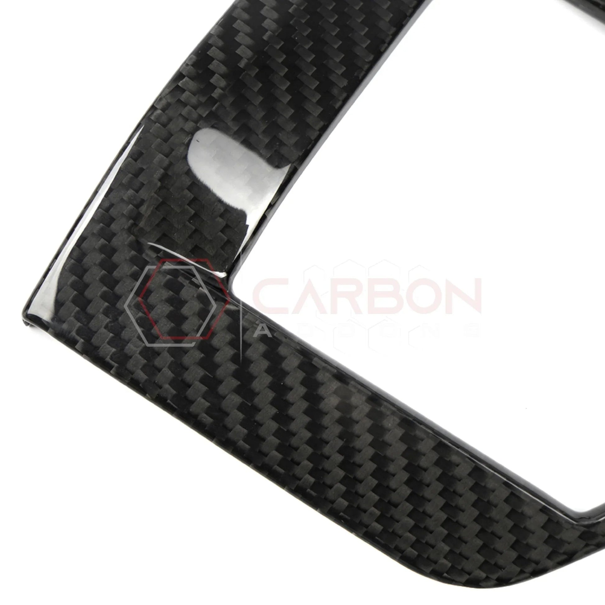 2021–Up Ford F-150 Carbon Fiber Dashboard AC Vent Trim Covers – 2pcs Set