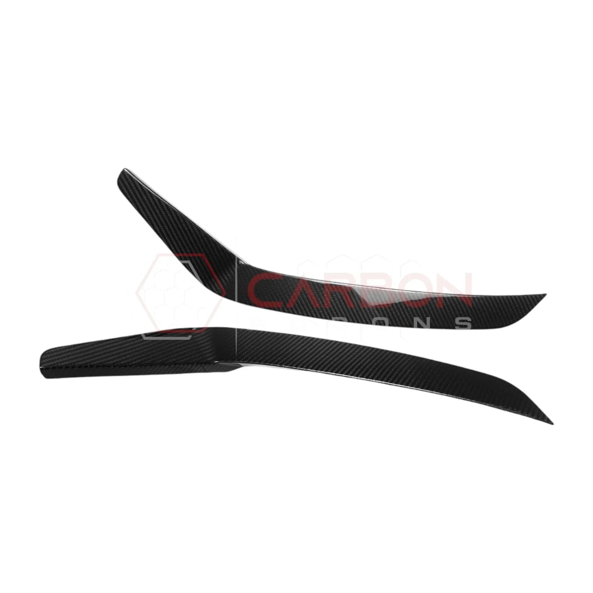 Dark Horse-Style Aero Canards for 2024+ Ford Mustang (Carbon Fiber or ABS)