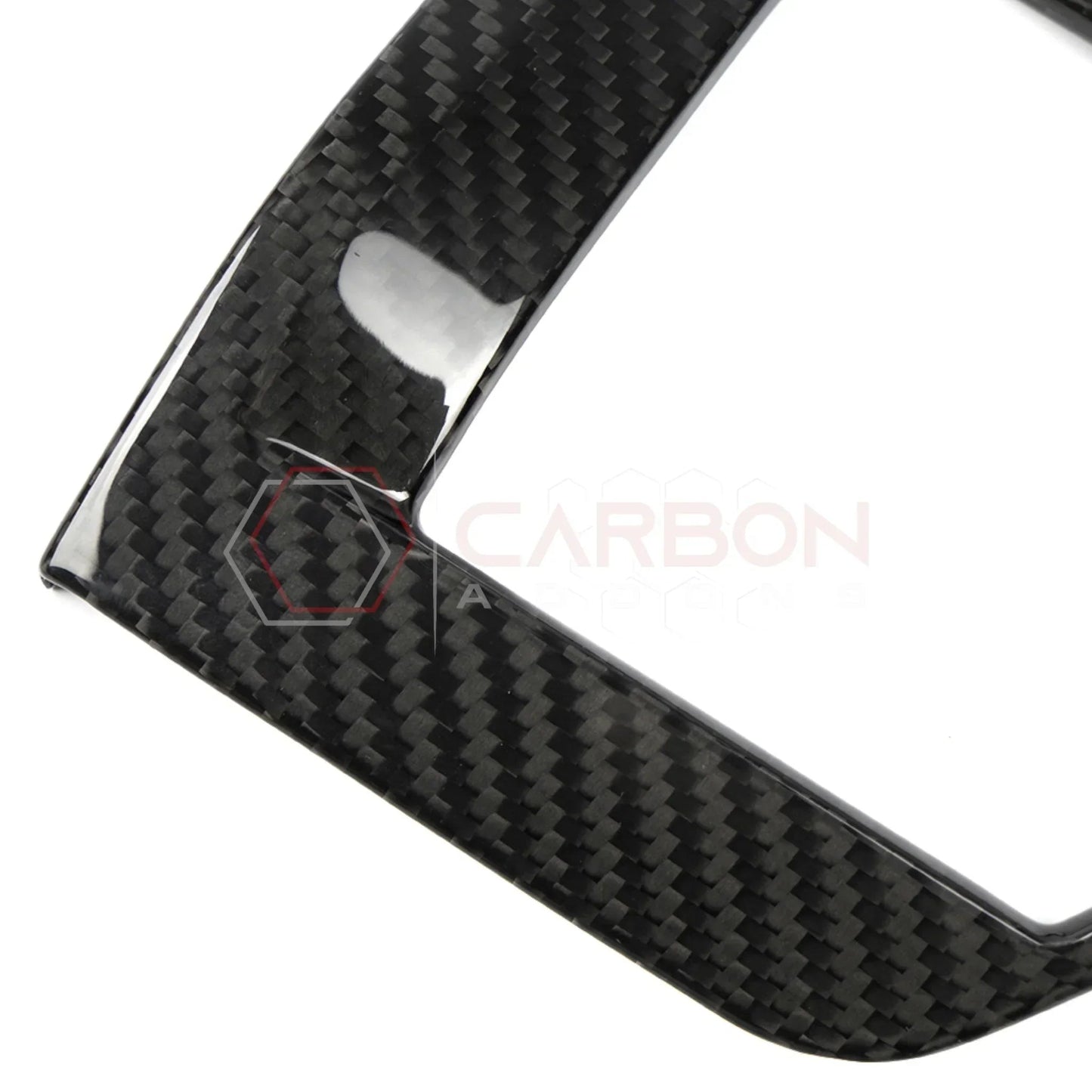 Real Carbon Fiber Dashboard A/C Vent Trim Covers for 2021+ Ford F-150