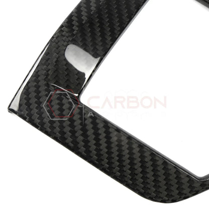 Real Carbon Fiber Dashboard A/C Vent Trim Covers for 2021+ Ford F-150