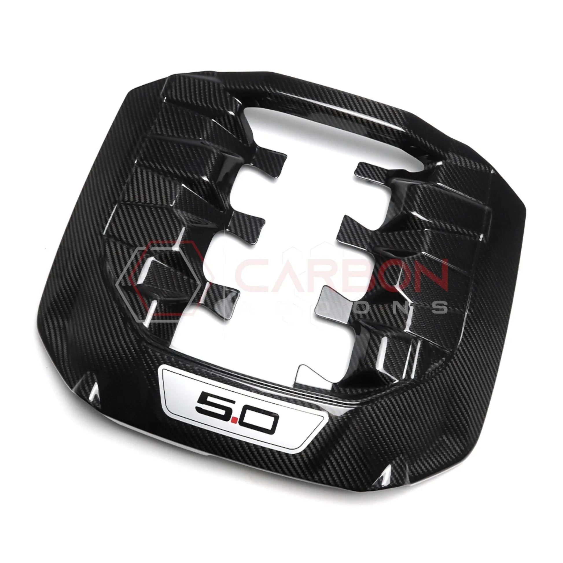 2024+ S650 Mustang 5.0L Real Carbon Fiber Engine Cover