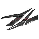 C8 Corvette Z06/ERay Carbon Fiber Side Scoop Boomerang Directly Replacement Trims
