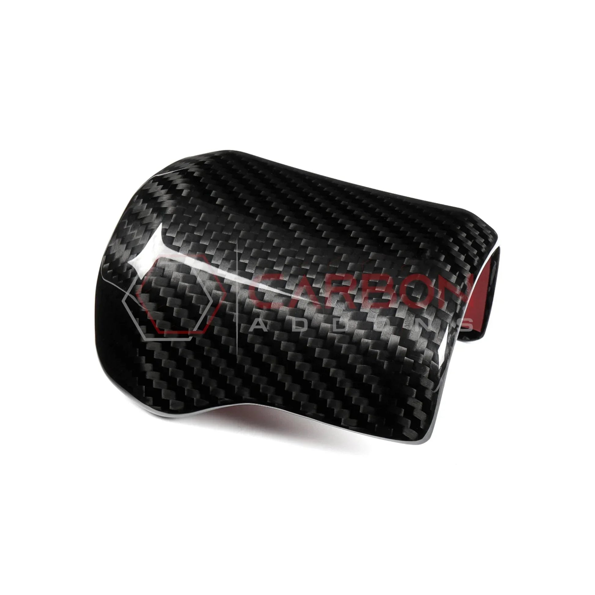 Real Carbon Fiber Gear Shifter Trim Cover for 2021+ Ford F-150 Raptor