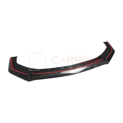 Real Carbon Fiber Front Lip Splitter for 2024+ Ford Mustang Dark Horse (3-Piece Set)