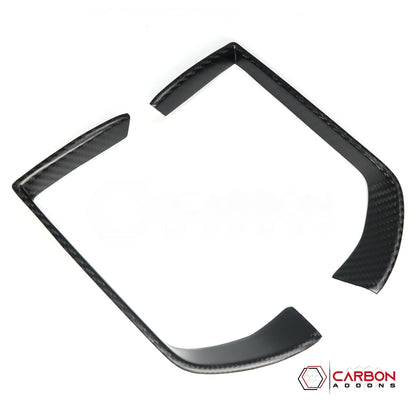 2019+ RAM 1500/TRX/RHO Infotainment Screen AC Vent Trim Hard Carbon Fiber Cover