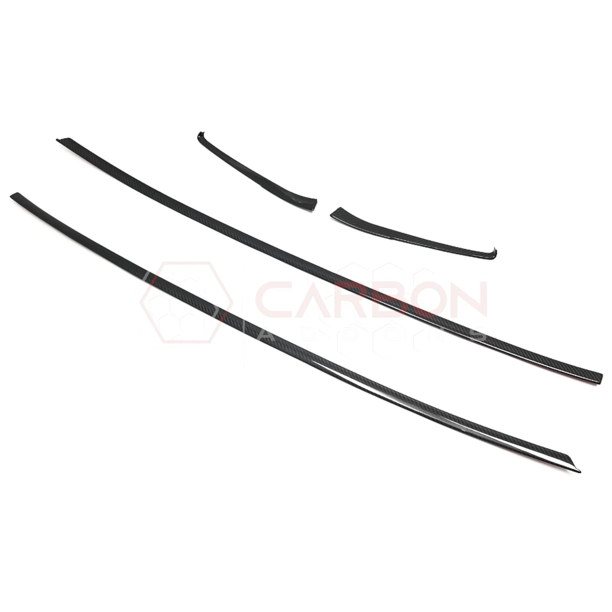 Carbon Fiber Side Window Sill Trim for Corvette C8 Stingray, Z51, Z06 (2020–2026) – Coupe or Convertible