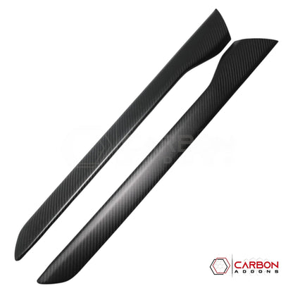 2019+ RAM 1500/TRX/RHO Center Console Side Trim Hard Carbon Fiber Cover