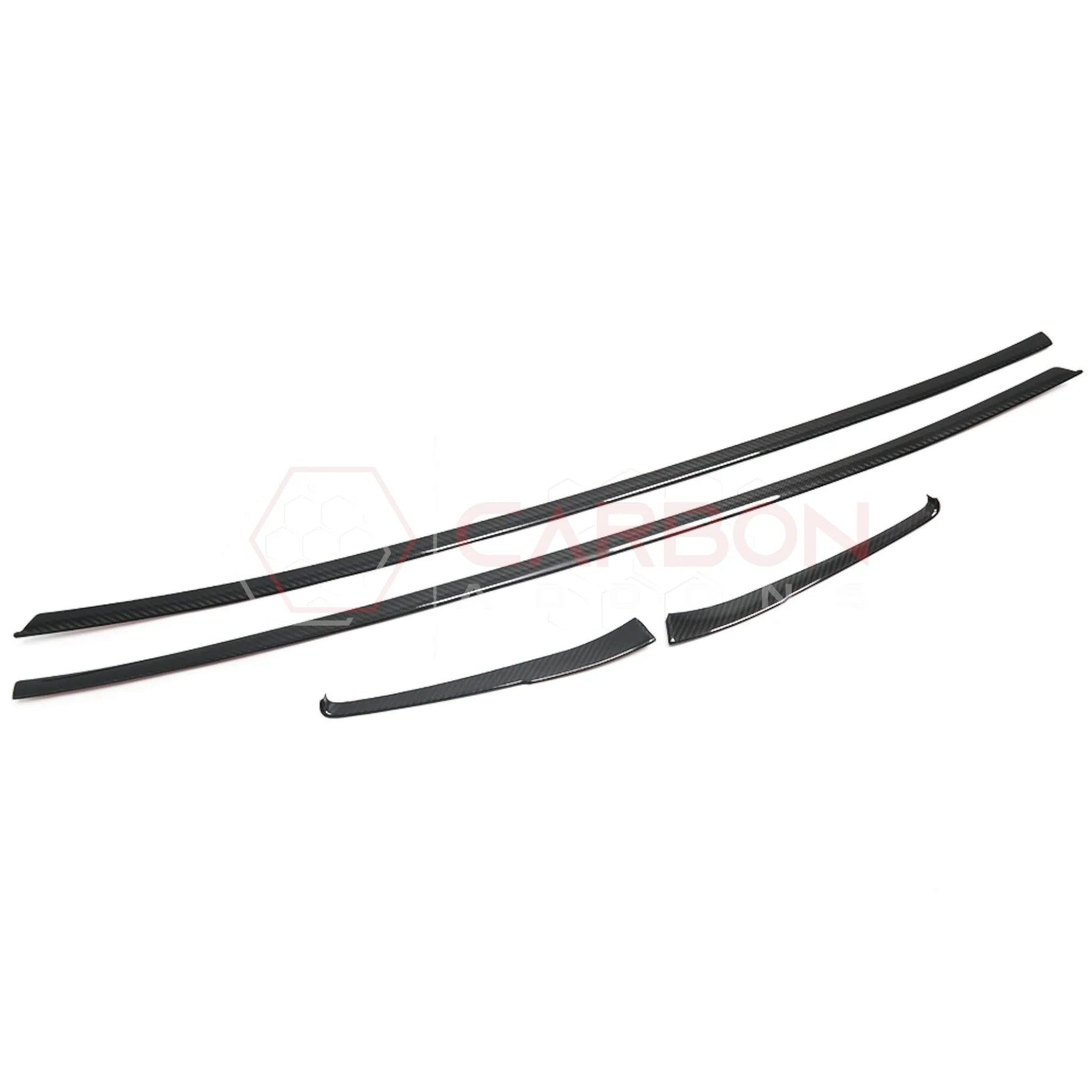 Carbon Fiber Side Window Sill Trim for Corvette C8 Stingray, Z51, Z06 (2020–2025) – Coupe or Convertible