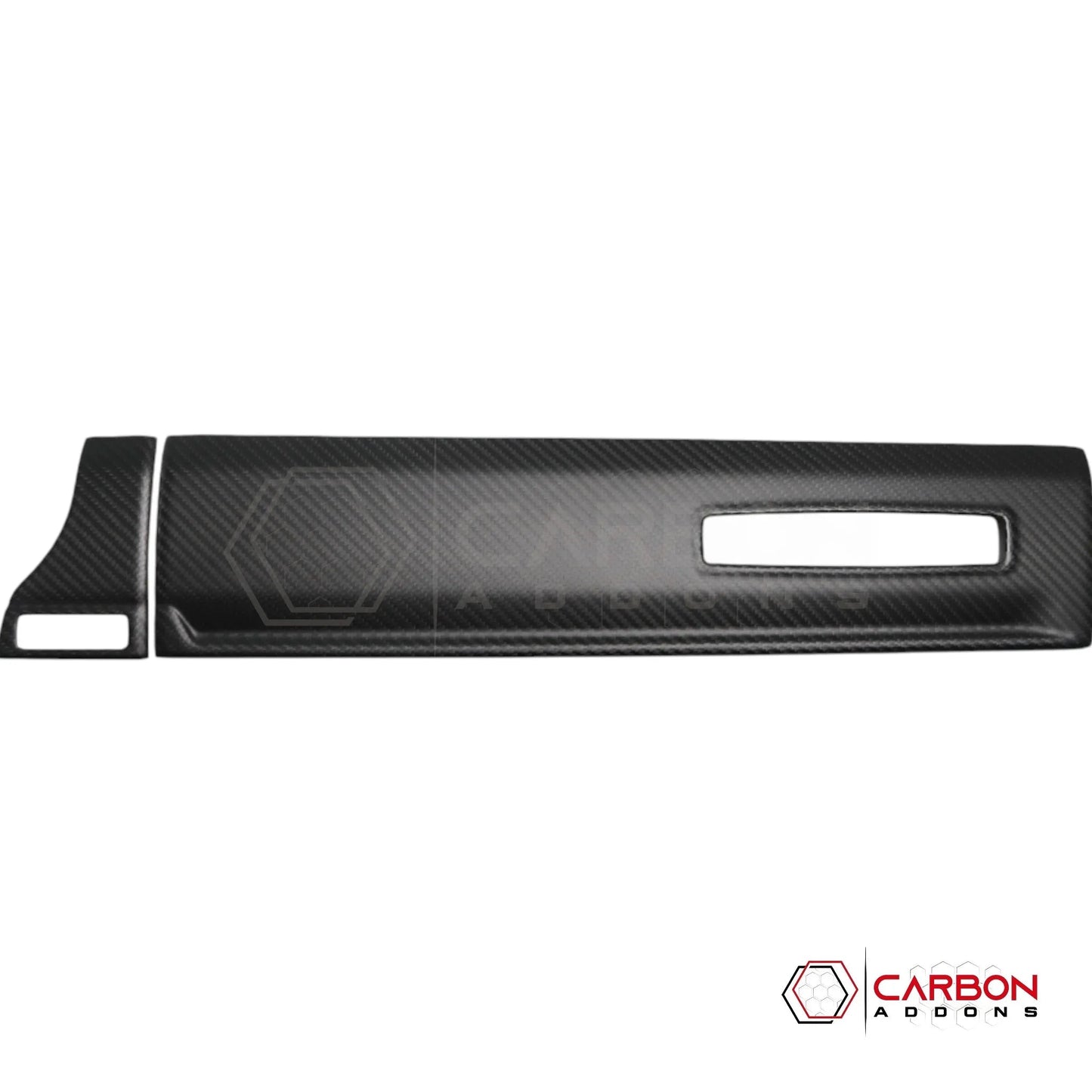 2019+ RAM 1500/TRX Passenger Side Dashboard Trim Hard Carbon Fiber Cover