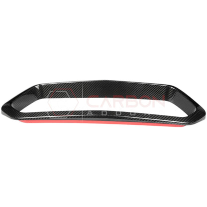 C8 Z06 Corvette Carbon Fiber Rear Bumper Diffuser Exhaust Tail Pipe Surround Trim Cover