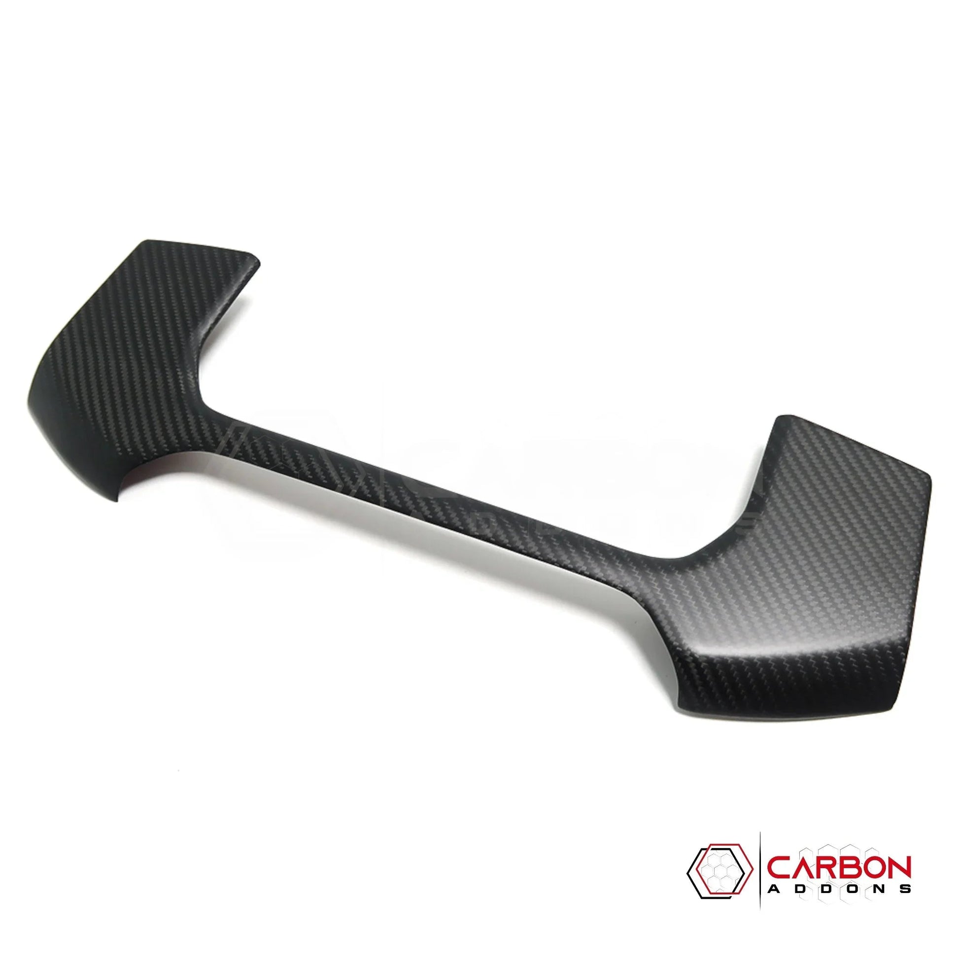 2019+ RAM 1500/TRX/RHO Infotainment Screen Upper Trim Hard Carbon Fiber Cover