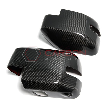 Real Carbon Fiber Mirror Cap Cover with Turn Signal For 2021+ Ford Bronco