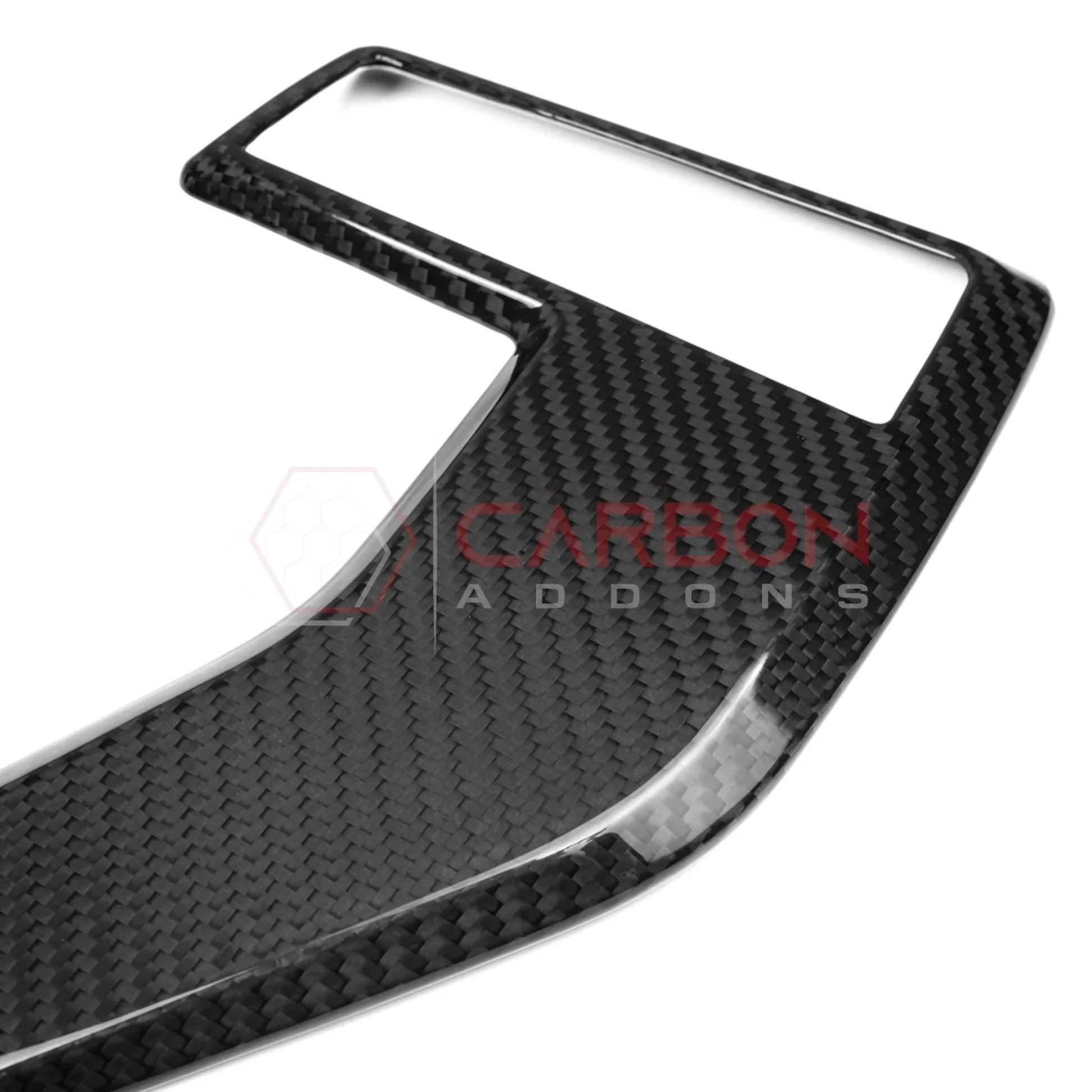2021–2024 Ford F-150 / F-250 / F-350 Carbon Fiber Fender Vent Emblem Trim Cover