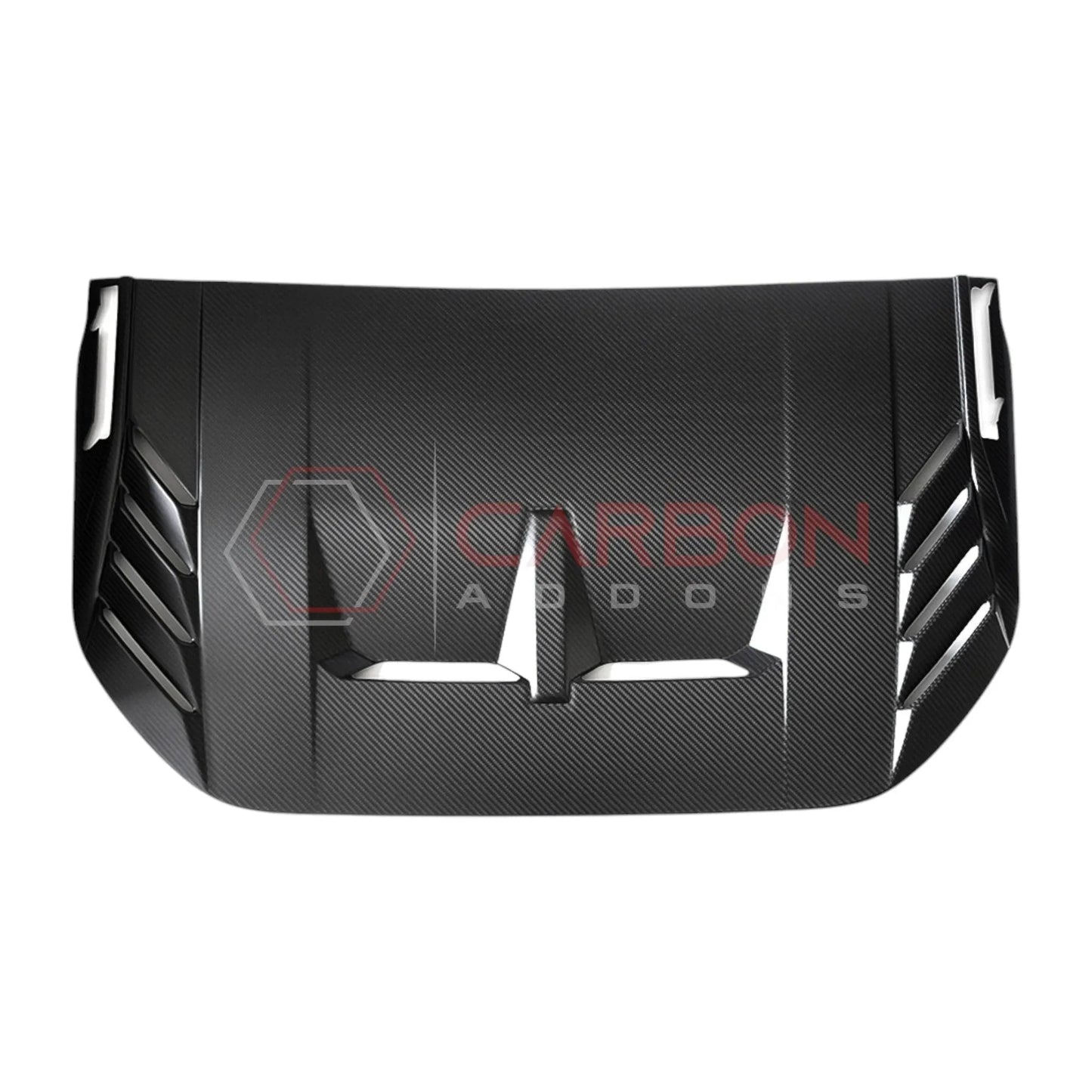 Real Carbon Fiber Hood Vent Trim Cover For 2021+ Bronco Raptor