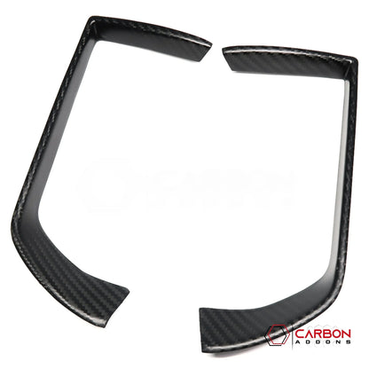 2019+ RAM 1500/TRX/RHO Infotainment Screen AC Vent Trim Hard Carbon Fiber Cover