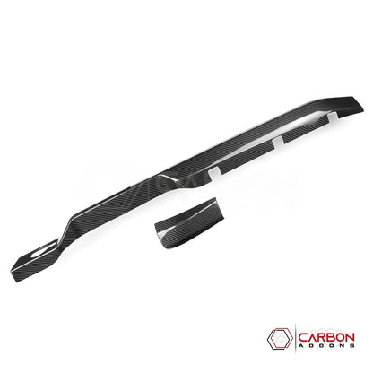 Real Carbon Fiber Lower Dashboard Trim Cover For 2021+ Bronco