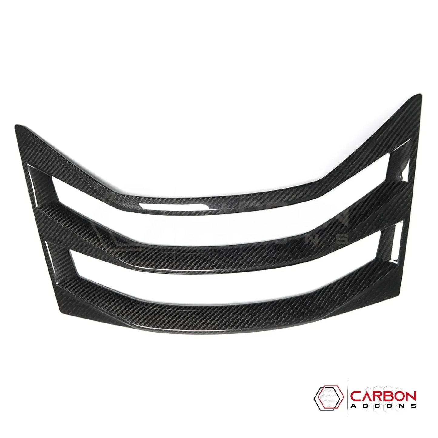 C8 Corvette Convertible Carbon Fiber Rear Hatch Vent Cover | Exterior Upgrade (2020–2027)