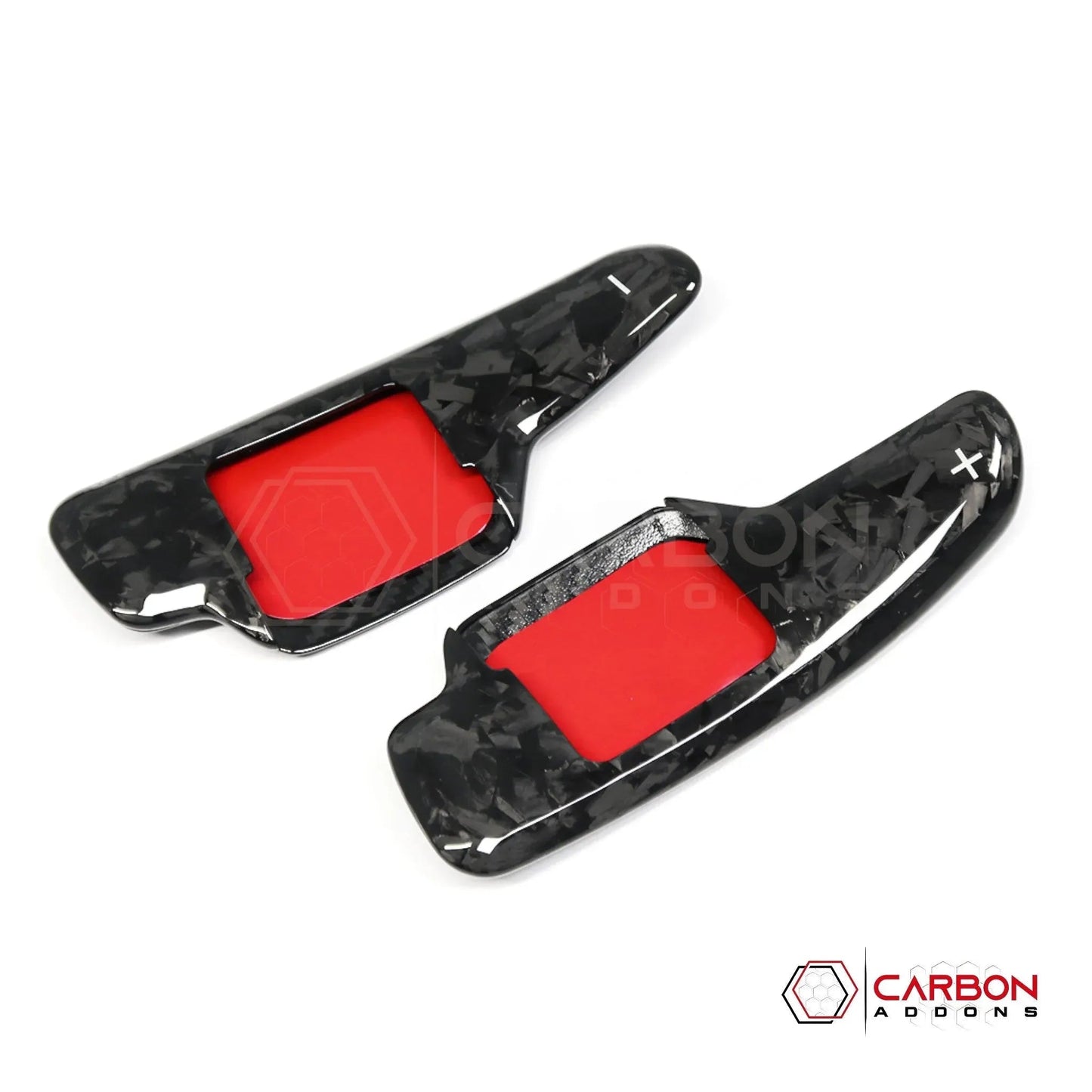 C8 Corvette Real Carbon Fiber Paddle Shifter Covers | Interior Upgrade (2020–2026)