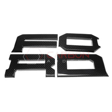 2021+ Bronco Raptor Real Carbon Fiber Lettering Covers
