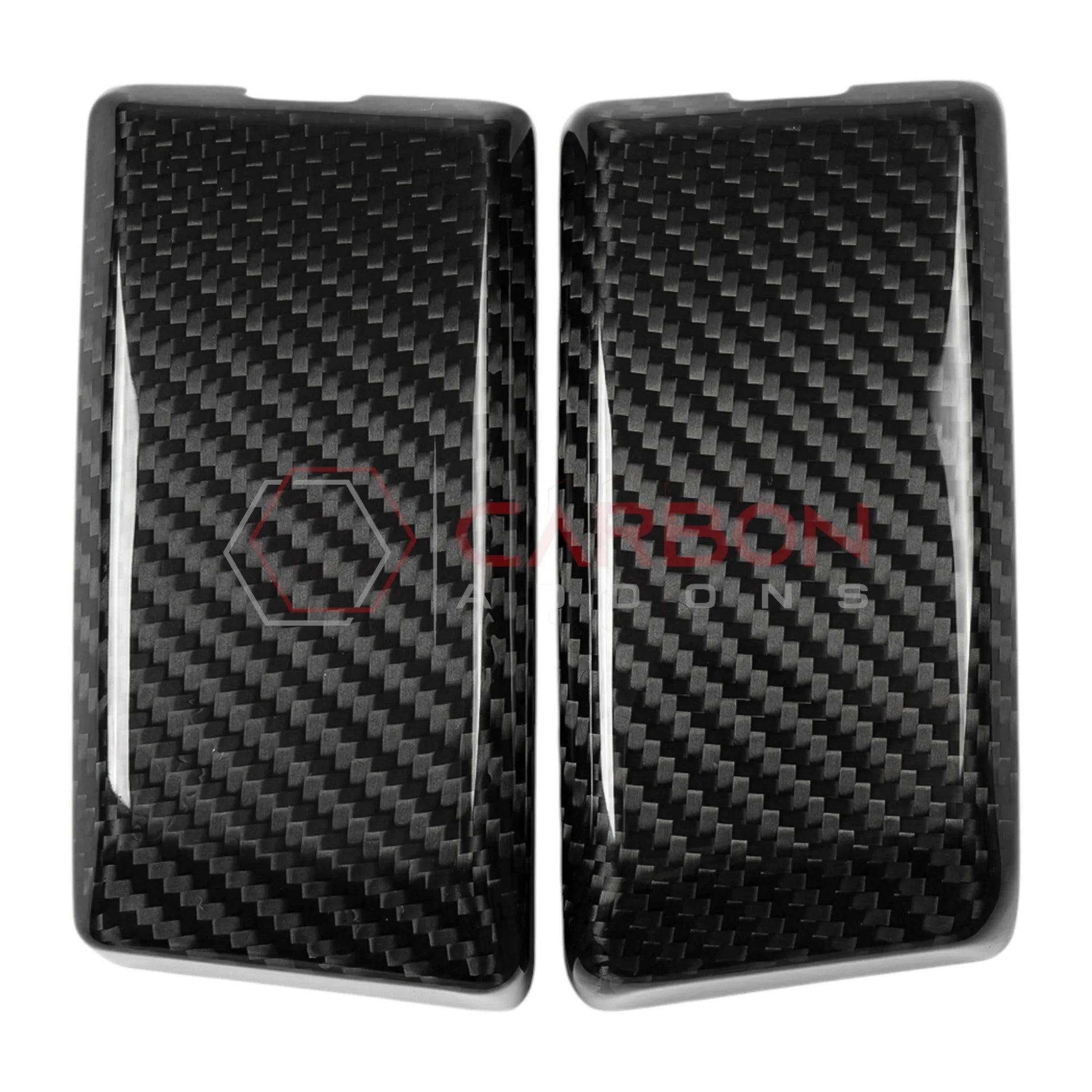 2021+ Bronco Real Carbon Fiber Front Roof Rack Mount Cover Trim Covers