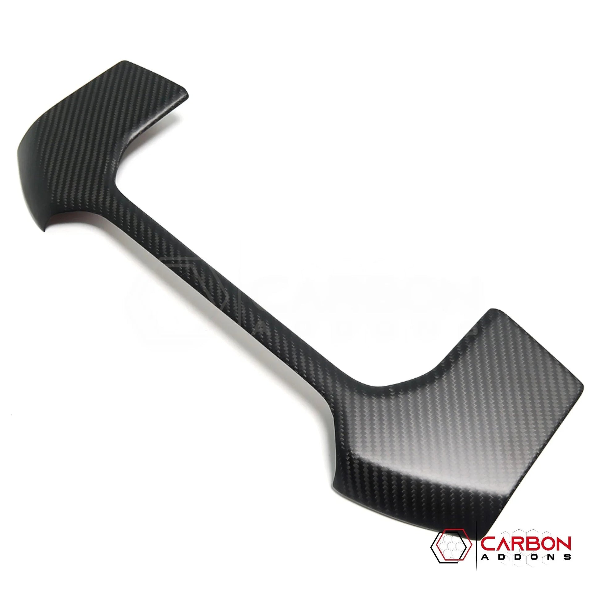 2019+ RAM 1500/TRX/RHO Infotainment Screen Upper Trim Hard Carbon Fiber Cover