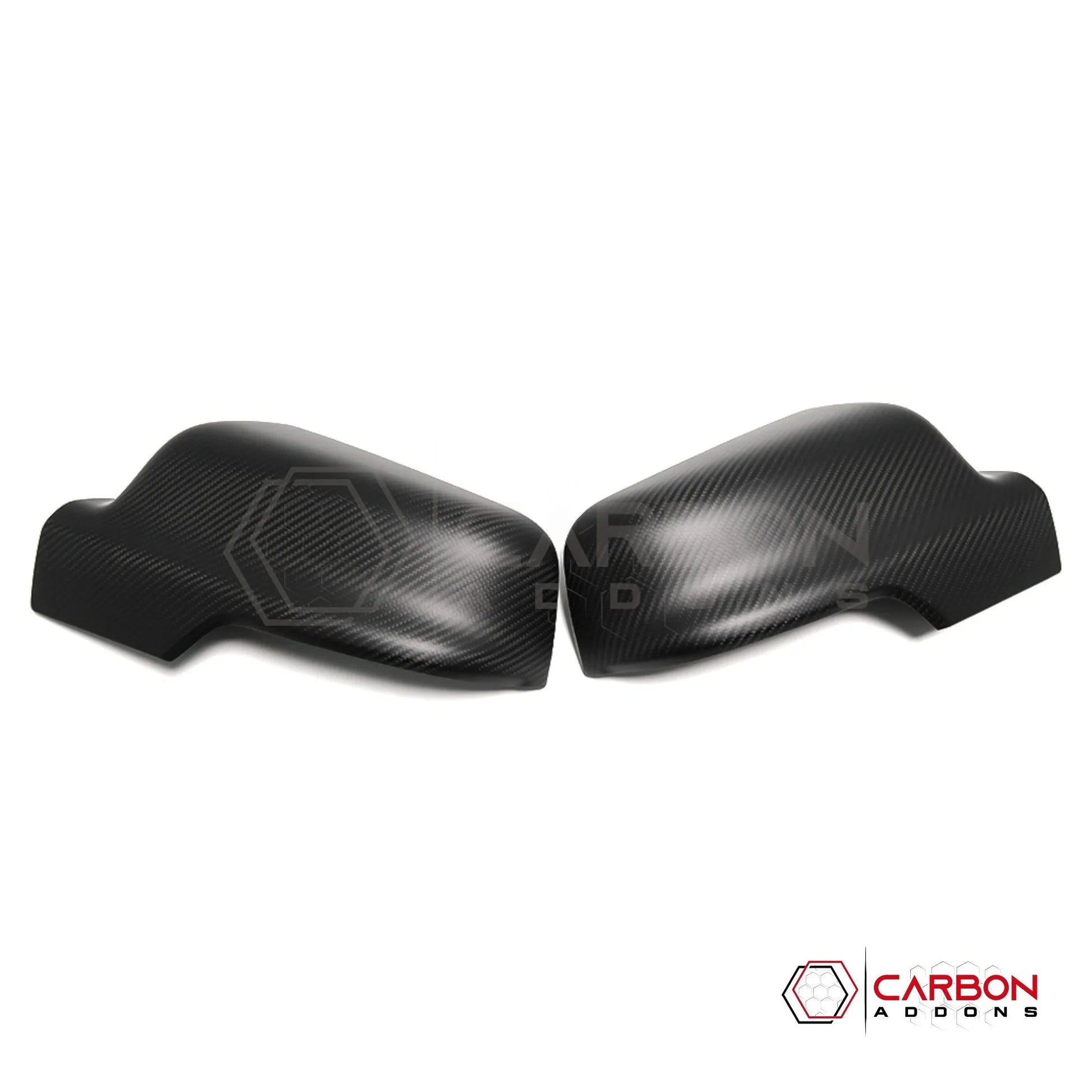 2019+ RAM 1500/TRX/RHO Side View Mirror Hard Carbon Fiber Cover