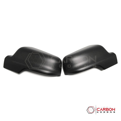 2019+ RAM 1500/TRX/RHO Side View Mirror Hard Carbon Fiber Cover