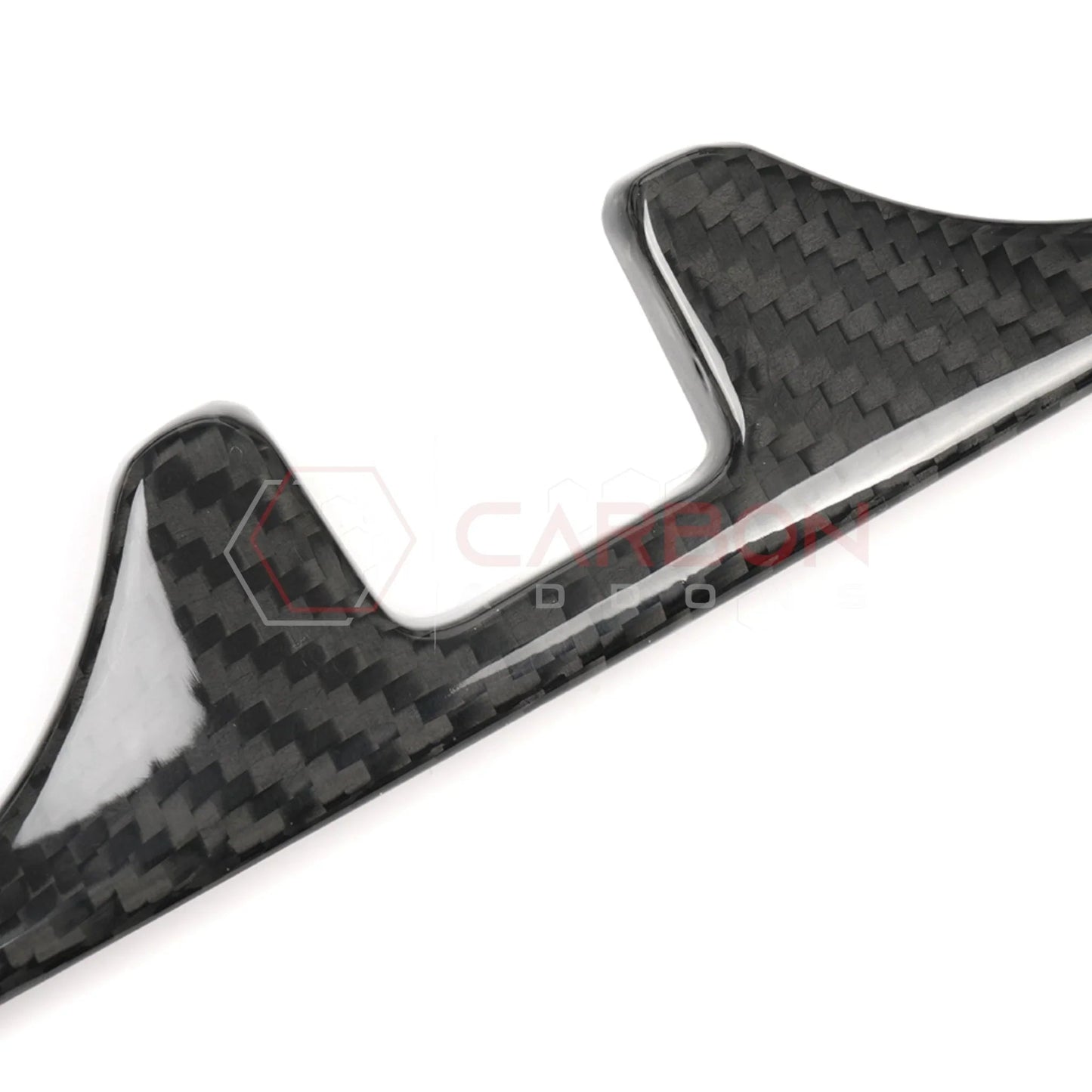 2021–2024 Ford F-150 Real Carbon Fiber Rear Center Console Cup Holder Trim Bezel