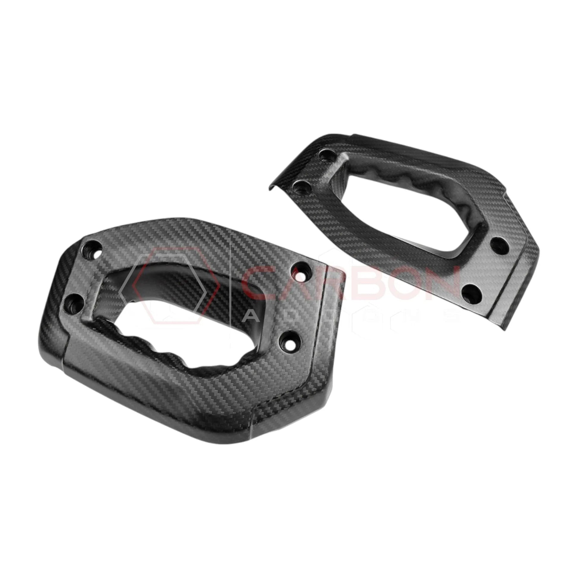 Real Carbon Fiber Side Dashboard Grab Handles For 2021+ Bronco | Direct Replacement