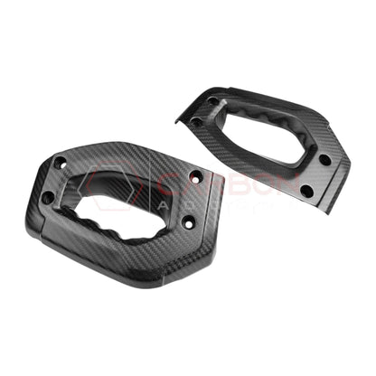 Real Carbon Fiber Side Dashboard Grab Handles For 2021+ Bronco | Direct Replacement