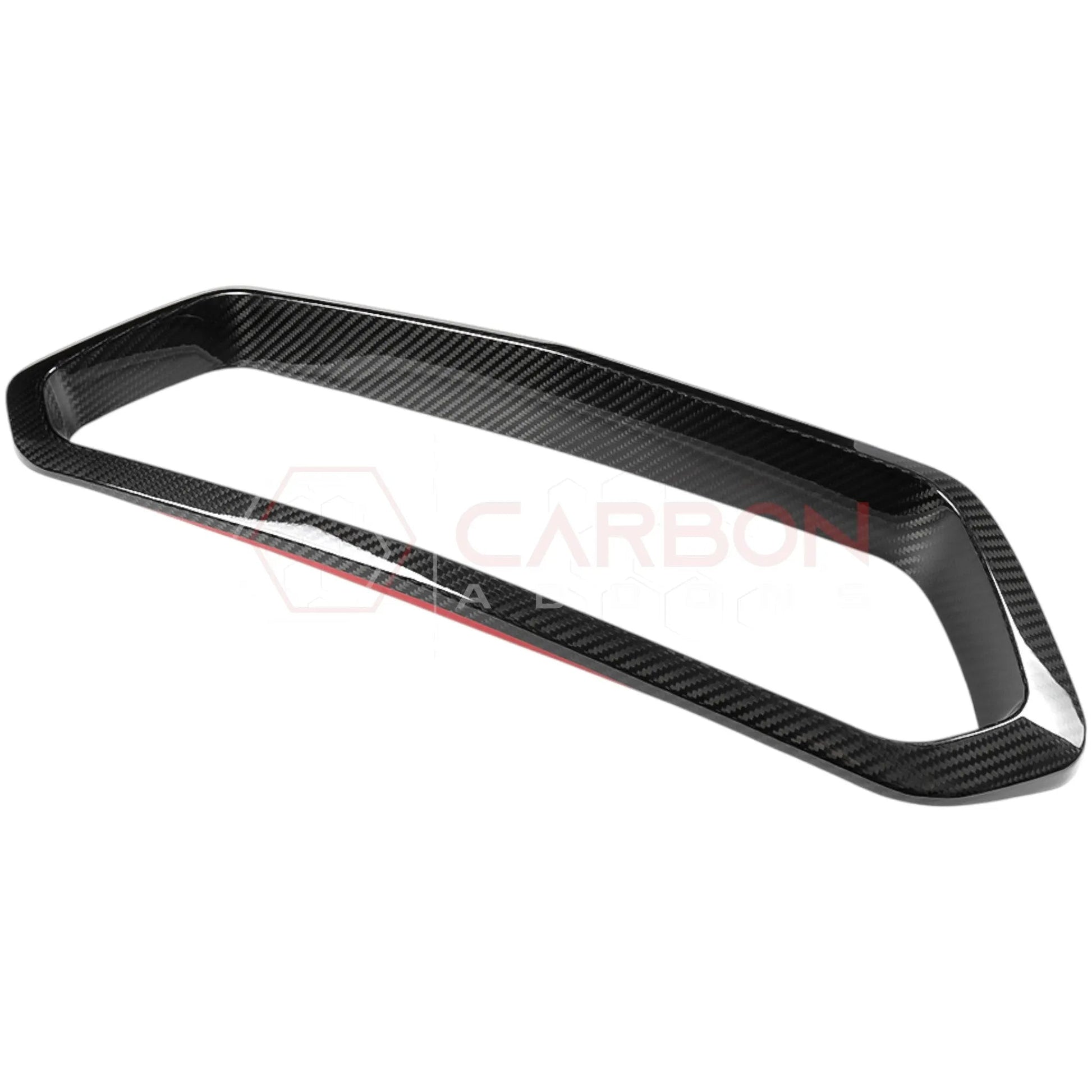 C8 Z06 Corvette Carbon Fiber Rear Bumper Diffuser Exhaust Tail Pipe Surround Trim Cover