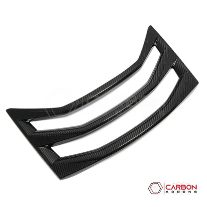 C8 Corvette Convertible Carbon Fiber Rear Hatch Vent Cover | Exterior Upgrade (2020–2026)