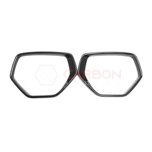 C8 Corvette Carbon Fiber Side Mirror Front Trim Cover (2020-2024)