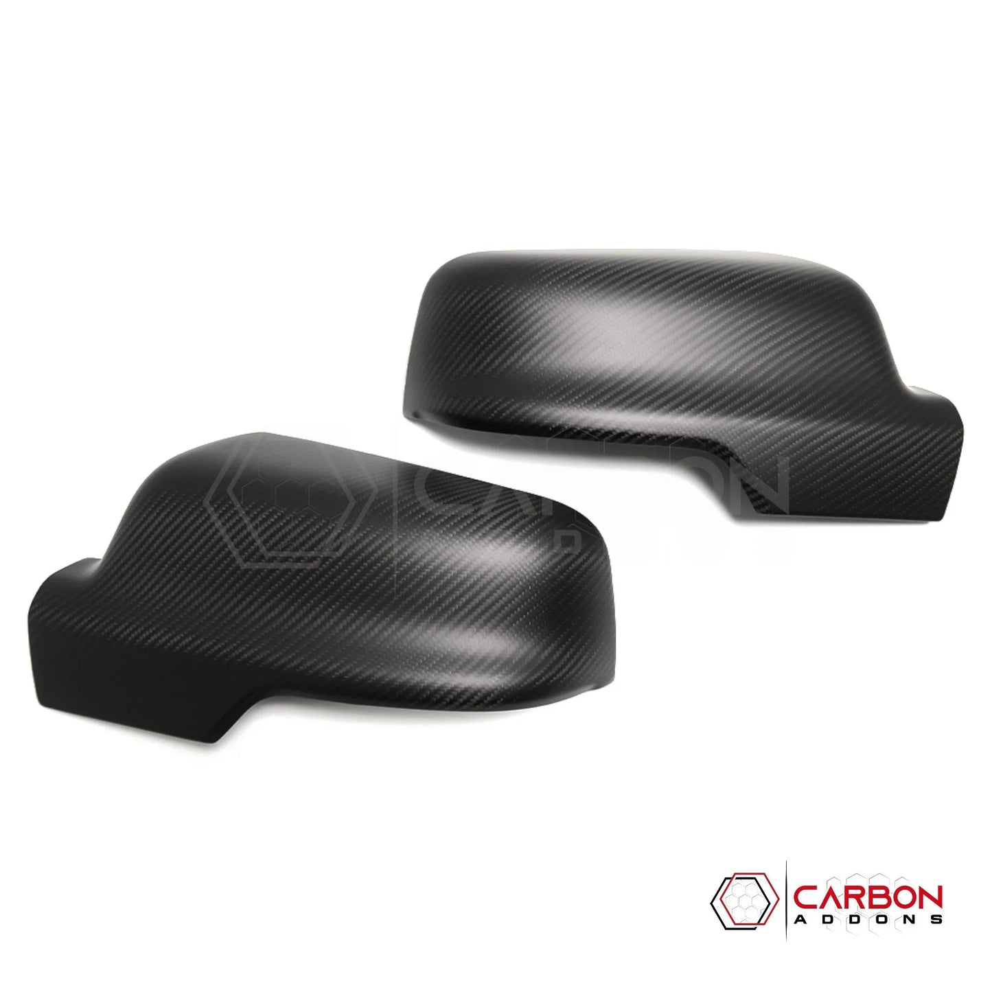 2019+ RAM 1500/TRX/RHO Side View Mirror Hard Carbon Fiber Cover