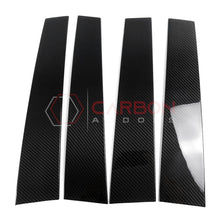 2019+ RAM 1500/TRX/RHO Door Pillar Post Trims Real Carbon Fiber Cover