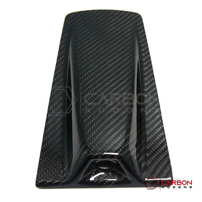 C8 Corvette Convertible Carbon Fiber Rear Decklid Camera Trim Cover | Exterior Upgrade (2020–2027)