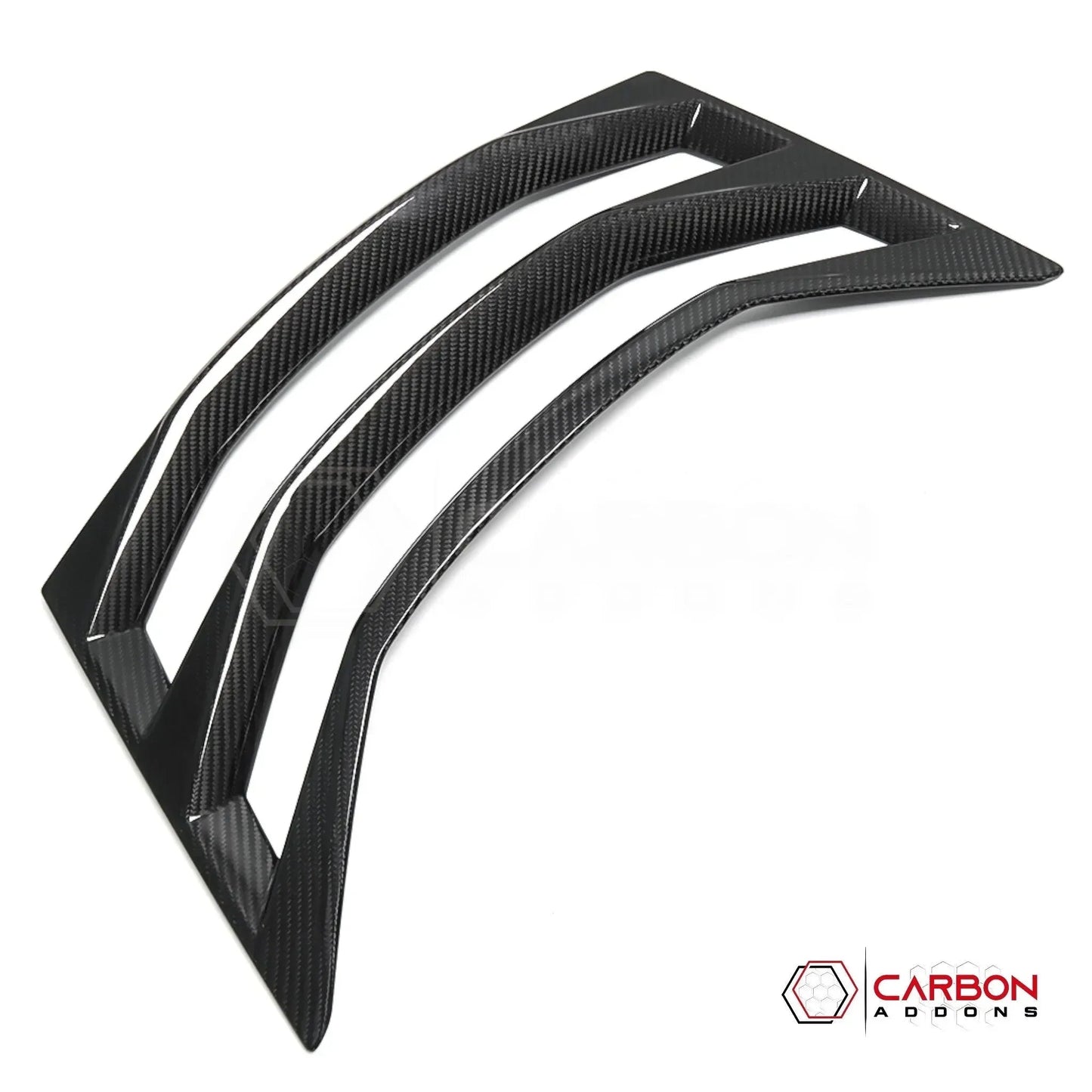 C8 Corvette Convertible Carbon Fiber Rear Hatch Vent Cover | Exterior Upgrade (2020–2027)