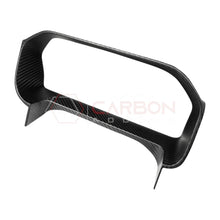Real Carbon Fiber Gauge Cluster Dash Trim Cover For 2021+ Bronco